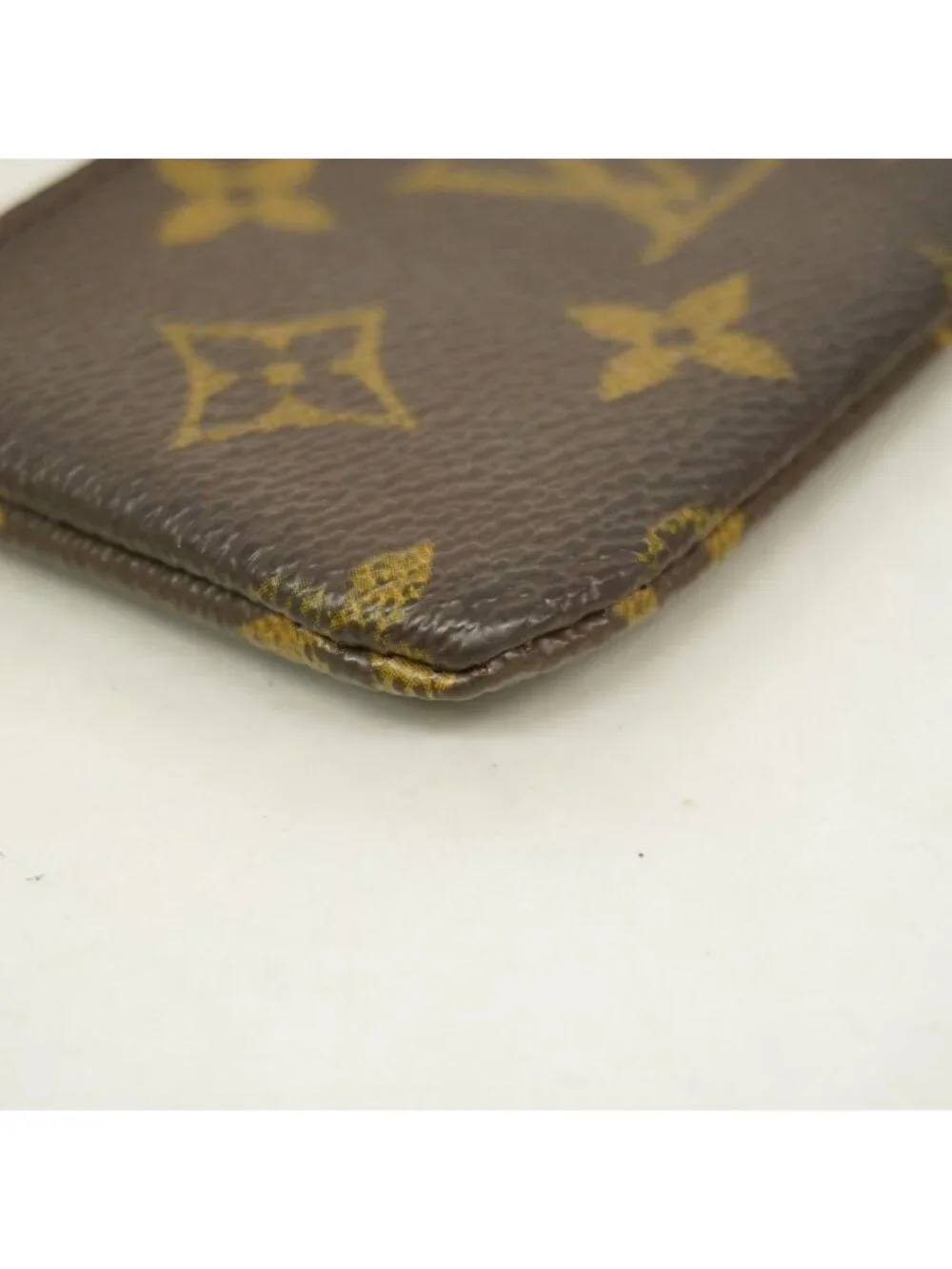 Louis Vuitton Coin Purse Monogram Pochette Cles Brown